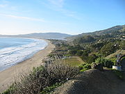 Stinson Beach gezien vanuit het zuiden