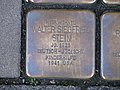 der Stolperstein für Walter Siegfried Stein