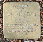 Stolperstein für Betty van der Hoeden-Bonn