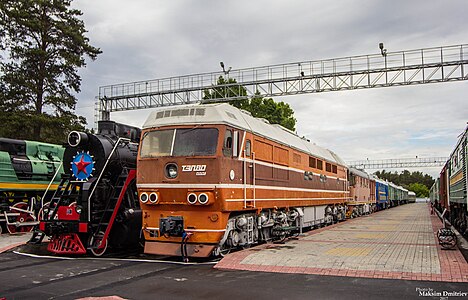 ТЭП80-0001 в Новосибирском музее