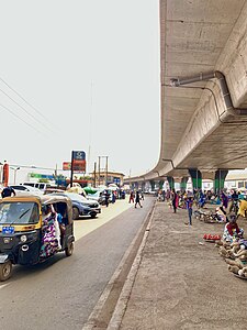 Tamale interchange side view