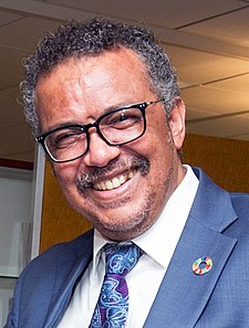 Tedros Adhanom Ghebreyesus v roce 2018