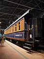 Una carrozza di prima classe della FOC al Museo ferroviario russo