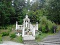 The stone chapel near the miraculous spring in the village Rakovets, Pustomyty Raion