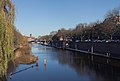 's-Hertogenbosch, die Dommel von der Brücke - vom Stationsweg