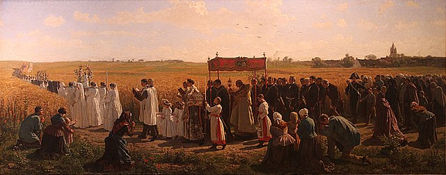 La Bénédiction des blés Jules Breton.