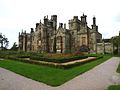 Le château de Margam, construit entre 1830 et 1835 par l'architecte Thomas Hopper (en) à Port Talbot, au Pays de Galles.