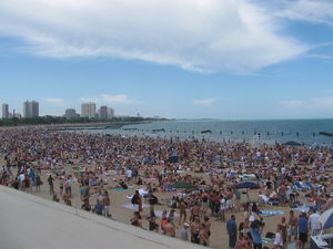 English: North Avenue Beach