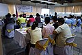 Participants during the workshop at 3rd Waray Wikipedia Edit-a-thon