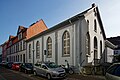 Ehemalige Evangelische Friedenskirche, heute Teil eines freikirchlichen Gemeindezentrums Durlach