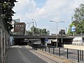 Almelo, el viaducto en el Wierdensestraat