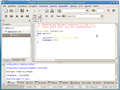 Screenshot di Anjuta 1.2.4a su Debian Etch
