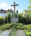 Kreuzigungsgruppe auf dem katholischen Friedhof