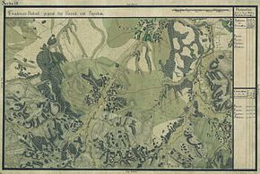 Brezovia în Harta Iosefină a Banatului, 1769-72