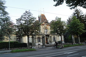 Vue de la mission diplomatique