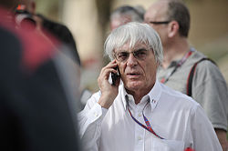 Ecclestone vuoden 2012 Bahrainin Grand Prix'ssa