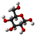 β-D- glükopiranóz