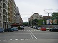 Blick in die via Filadelfia, von der das Stadion seinen Namen bezog