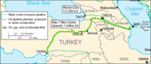 Miniatura para Oleoducto Bakú-Tiflis-Ceyhan