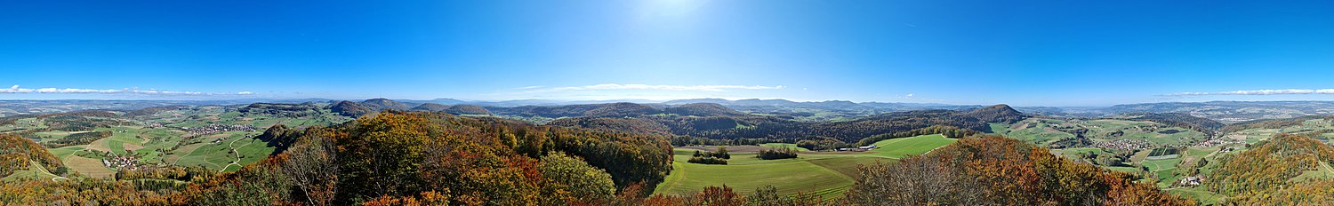 360° Panorama vom Cheisacherturm