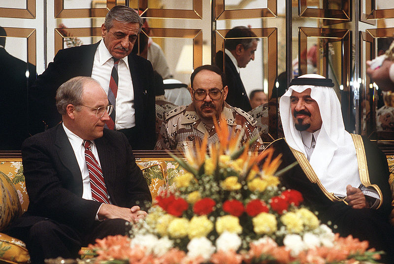 Αρχείο:Cheney meeting with Prince Sultan.jpg