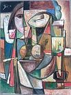 Cubism (ca.1978), 32 x 24in, Private Collection