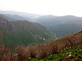 Dolina Nadiže iz Monte Mia/Mija - La valle del Natisone dal monte Mia