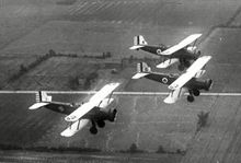 Douglas O-38s of the Ohio National Guard in flight, 1936 Douglas O-38s Ohio ANG in flight 1936.jpg