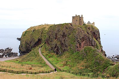 Reruntuhan Kastel Dunnottar