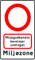 E68.9: Low-emission zone