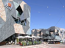 The SBS building in Melbourne's Federation Square Federation Square (SBS Building).jpg