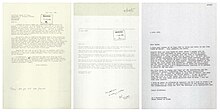 Correspondence on whether Monty Python's Life of Brian (1979) should be banned in New Zealand for blasphemy Film Censor's Office Correspondence - Monty Python's Flying Circus (21875502775).jpg
