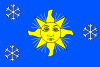 Vlajka obce Sněžné
