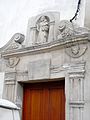 Maison Kayser de Foug niche, décor extérieur, statue