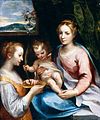 Madonna con Bambino con santa Lucia, Francesco Vanni