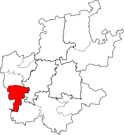 Ligging Westonaria Local Municipality