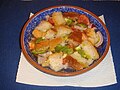 Alte kastilische Gazpacho aus der spanischen Provinz Ávila