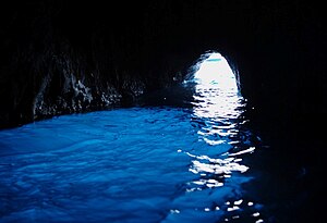 Grotta azzurra, Capri, Italy