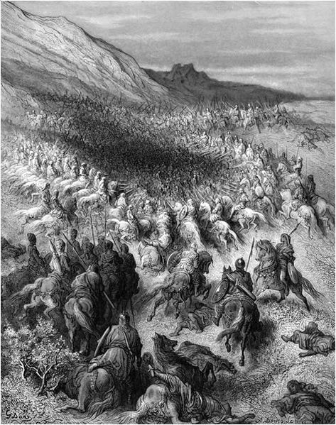 Fichier:Gustave Doré- Battle of Hattin.jpg
