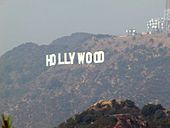 The Hollywood Sign as it appears today.