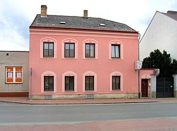 Maison dans la rue Březinova.