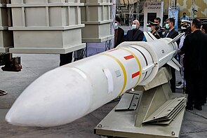 Eine Sayyad-3-Rakete (2022)