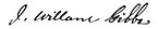 Willard Gibbs, podpis (z wikidata)
