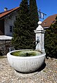 Jakob Käser (1884–1969) Heimatdichter, Volksschriftsteller, Dorfbrunnen in Madiswil