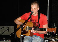JayBrannan en concierto en el Mercury Lounge en 2007