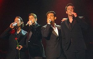 Il Divo Photo taken in concert (18 January 2007)