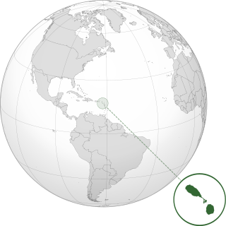 Localização de Federação de São Cristóvão e Neves
