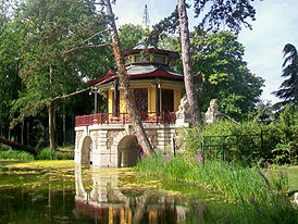 O pavilhão chinês de Cassan.