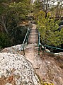 Kammweg (Teil des Forststeig Elbsandstein) auf dem Grat des Lampertsstein