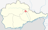 Location of Birobidzhan (Jewish AO)